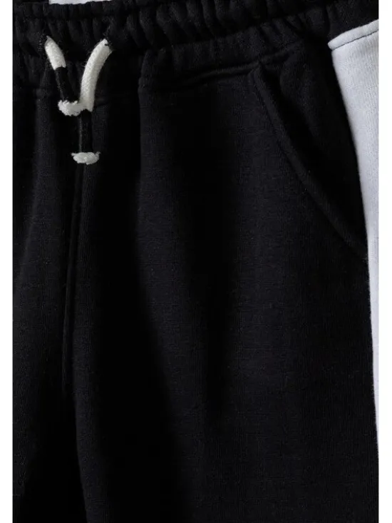 minoti Spodnie dresowe 14fleece 8 Czarny Regular Fit