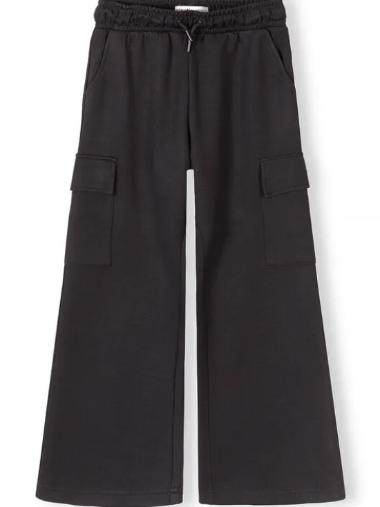 minoti Spodnie dresowe 30SCUBA157 Czarny Loose Fit