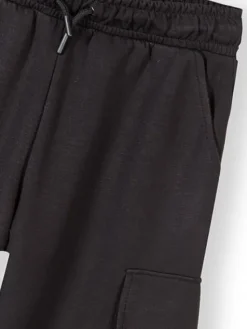 minoti Spodnie dresowe 30SCUBA157 Czarny Loose Fit