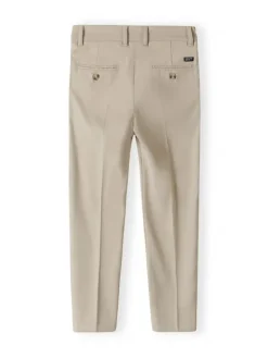 minoti Spodnie materiałowe 29FORMAL250B Szary Regular Fit
