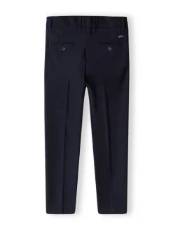 minoti Spodnie materiałowe 29FORMAL251B Granatowy Regular Fit