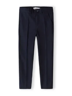 minoti Spodnie materiałowe 29FORMAL251B Granatowy Regular Fit