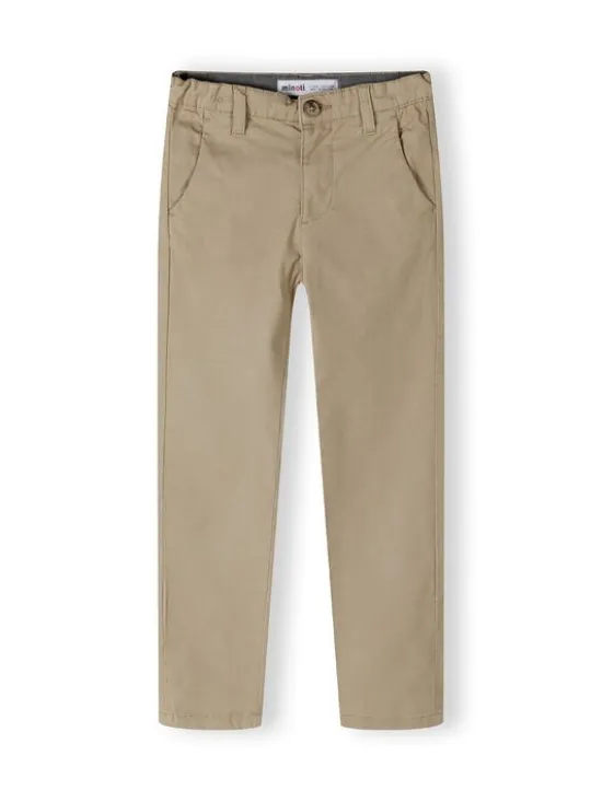 minoti Spodnie materiałowe 23pant47 Beżowy Regular Fit