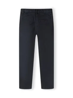 minoti Spodnie materiałowe 23pant50 Granatowy Regular Fit