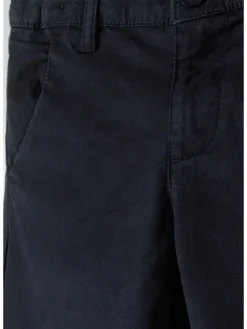 minoti Spodnie materiałowe 23pant50 Granatowy Regular Fit