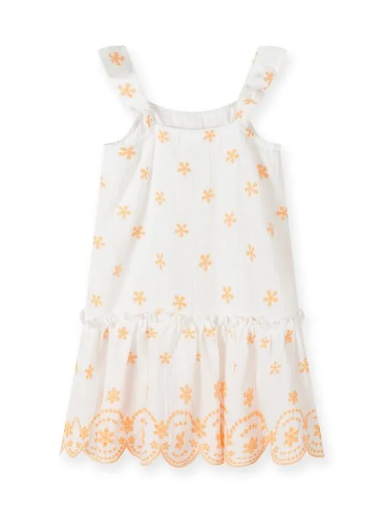 minoti Sukienka codzienna 22dress6 Biały Regular Fit