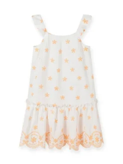 minoti Sukienka codzienna 22dress6 Biały Regular Fit
