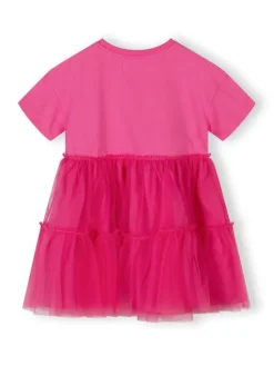 minoti Sukienka codzienna 30DRESS114 Różowy Regular Fit