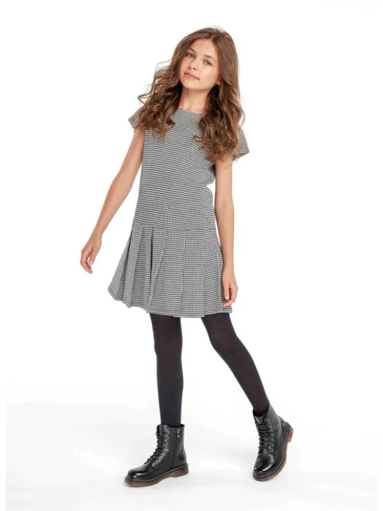 minoti Sukienka codzienna rockstar 1 Czarny Regular Fit