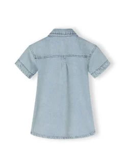 minoti Sukienka jeansowa 22dress41 Niebieski Regular Fit
