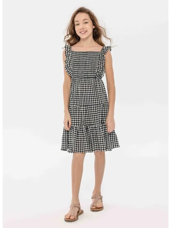 minoti Sukienka letnia dune 4 Czarny Regular Fit