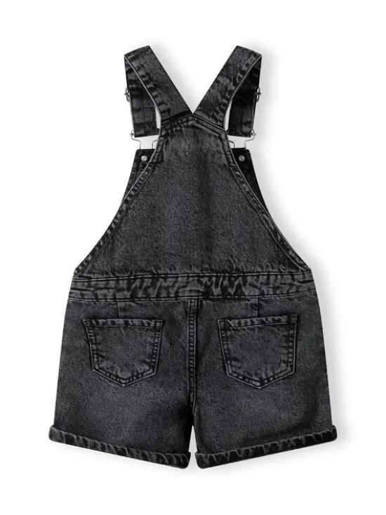 minoti Szorty jeansowe 22dung41 Czarny Regular Fit