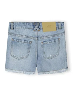 minoti Szorty jeansowe 30SHORT150 Granatowy Regular Fit
