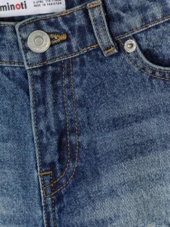 minoti Szorty jeansowe 30SHORT150 Granatowy Regular Fit