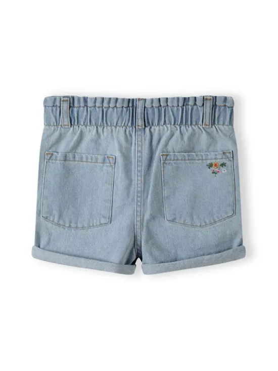 minoti Szorty jeansowe 22short6 Niebieski Regular Fit