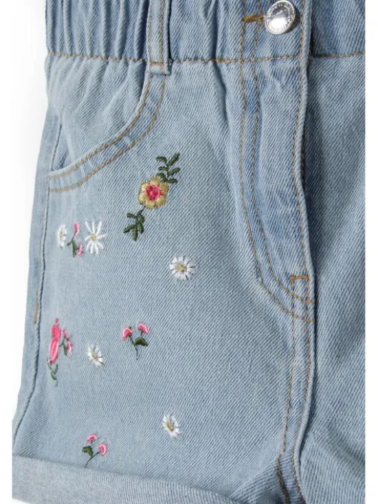 minoti Szorty jeansowe 22short6 Niebieski Regular Fit