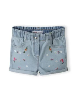 minoti Szorty jeansowe 22short6 Niebieski Regular Fit