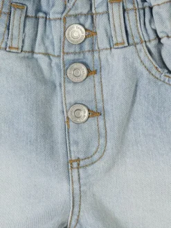minoti Szorty jeansowe 30SHORT155 Biały Regular Fit