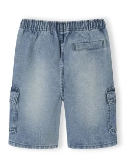 minoti Szorty jeansowe 29SHORT251 Granatowy Regular Fit