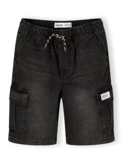 minoti Szorty jeansowe 29SHORT251 Granatowy Regular Fit