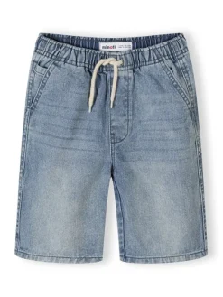 minoti Szorty jeansowe 29SHORT252 Błękitny Regular Fit