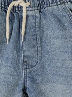 minoti Szorty jeansowe 29SHORT252 Błękitny Regular Fit
