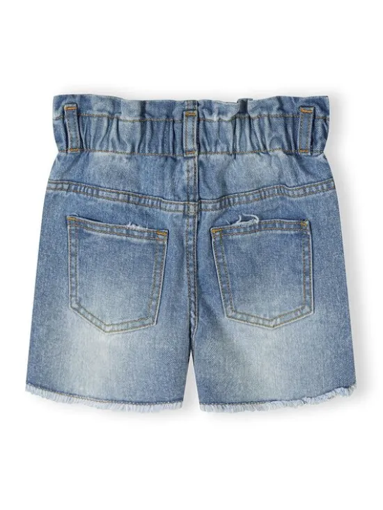 minoti Szorty jeansowe 30SHORT154 Granatowy Regular Fit
