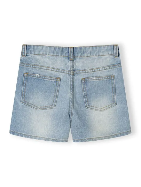minoti Szorty jeansowe 30SHORT152 Granatowy Regular Fit