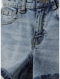 minoti Szorty jeansowe 22short43 Niebieski Regular Fit
