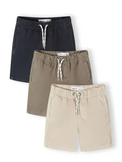 minoti Szorty materiałowe 29SHORT259 Khaki Regular Fit