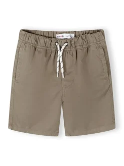 minoti Szorty materiałowe 29SHORT259 Khaki Regular Fit