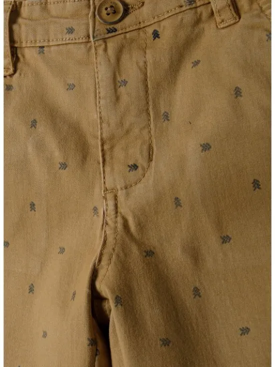 minoti Szorty materiałowe 17SHORT 52 Brązowy Regular Fit