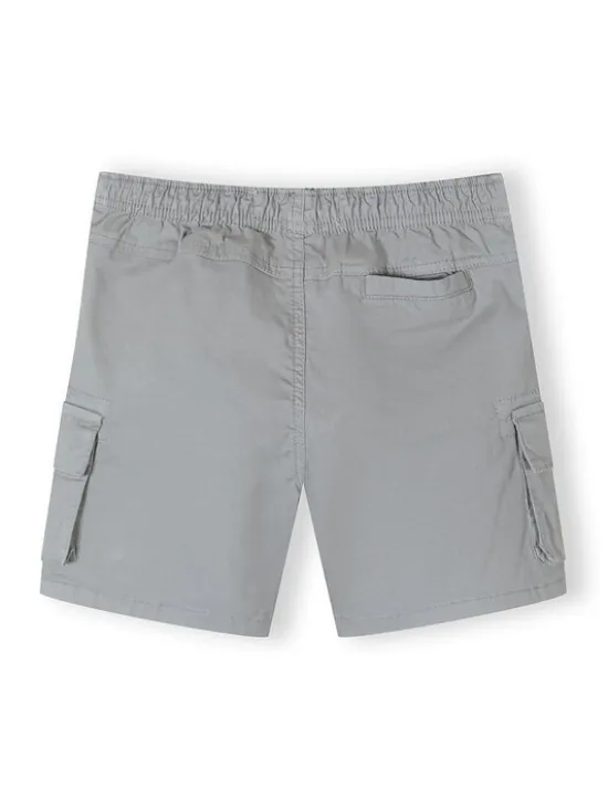 minoti Szorty materiałowe 29SHORT261 Szary Regular Fit