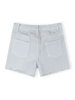 minoti Szorty 30SHORT167 Biały Regular Fit