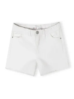 minoti Szorty 30SHORT167 Biały Regular Fit