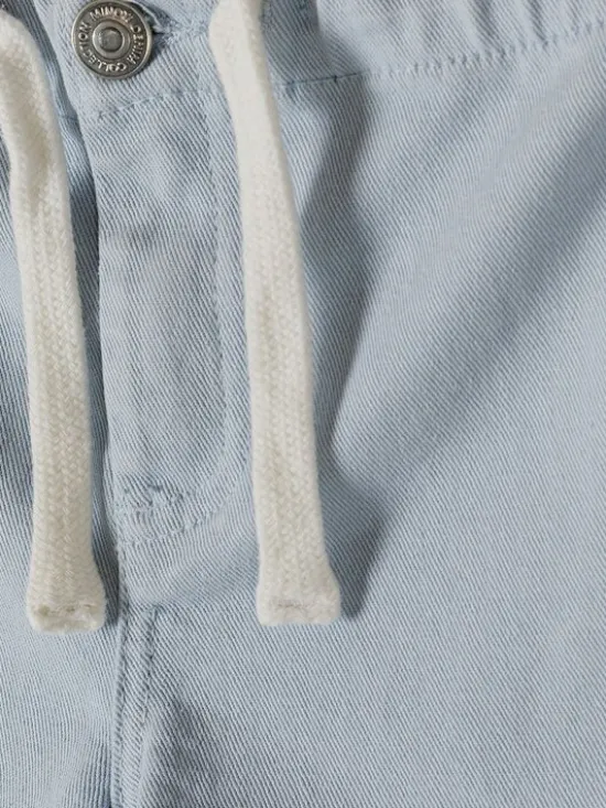minoti Szorty 30SHORT166 Błękitny Regular Fit