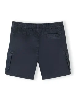 minoti Szorty 29SHORT262 Granatowy Regular Fit