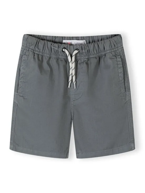 minoti Szorty 29SHORT258 Szary Regular Fit