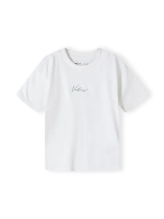 minoti T-Shirt 23fleece206 Zielony Regular Fit