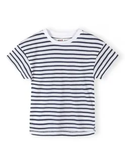 minoti T-Shirt 30TEE101 Biały Regular Fit