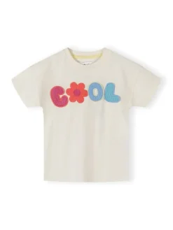 minoti T-Shirt 30TEE107 Écru Regular Fit