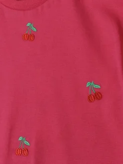 minoti T-Shirt 30TEE106 Różowy Regular Fit