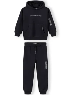 minoti Zestaw 29FLEECE260 Czarny Regular Fit