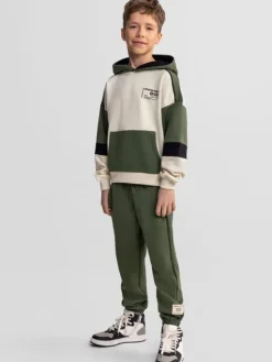 minoti Zestaw 29FLEECE263 Khaki Regular Fit