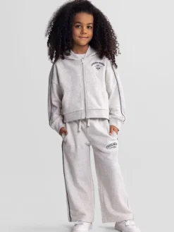 minoti Zestaw 30FLEECE165 Szary Regular Fit