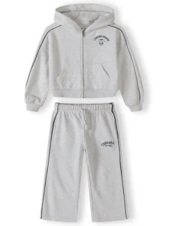 minoti Zestaw 30FLEECE165 Szary Regular Fit