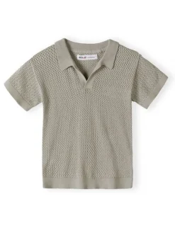 minoti Zestaw 29KNIT201 Khaki Regular Fit