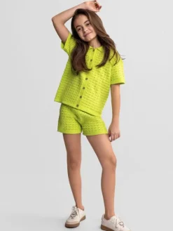 minoti Zestaw 30KNIT151 Zielony Regular Fit