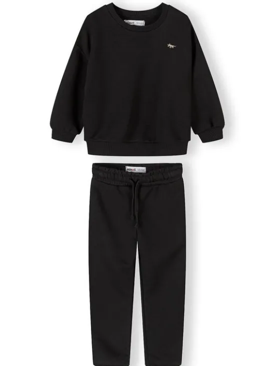 minoti Zestaw NOSFLEECE203 Czarny Regular Fit