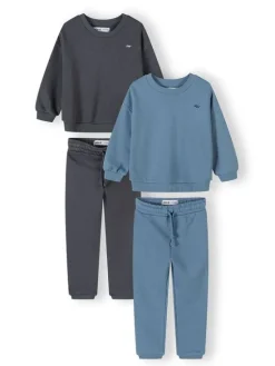 minoti Zestaw NOSFLEECE201 Niebieski Regular Fit